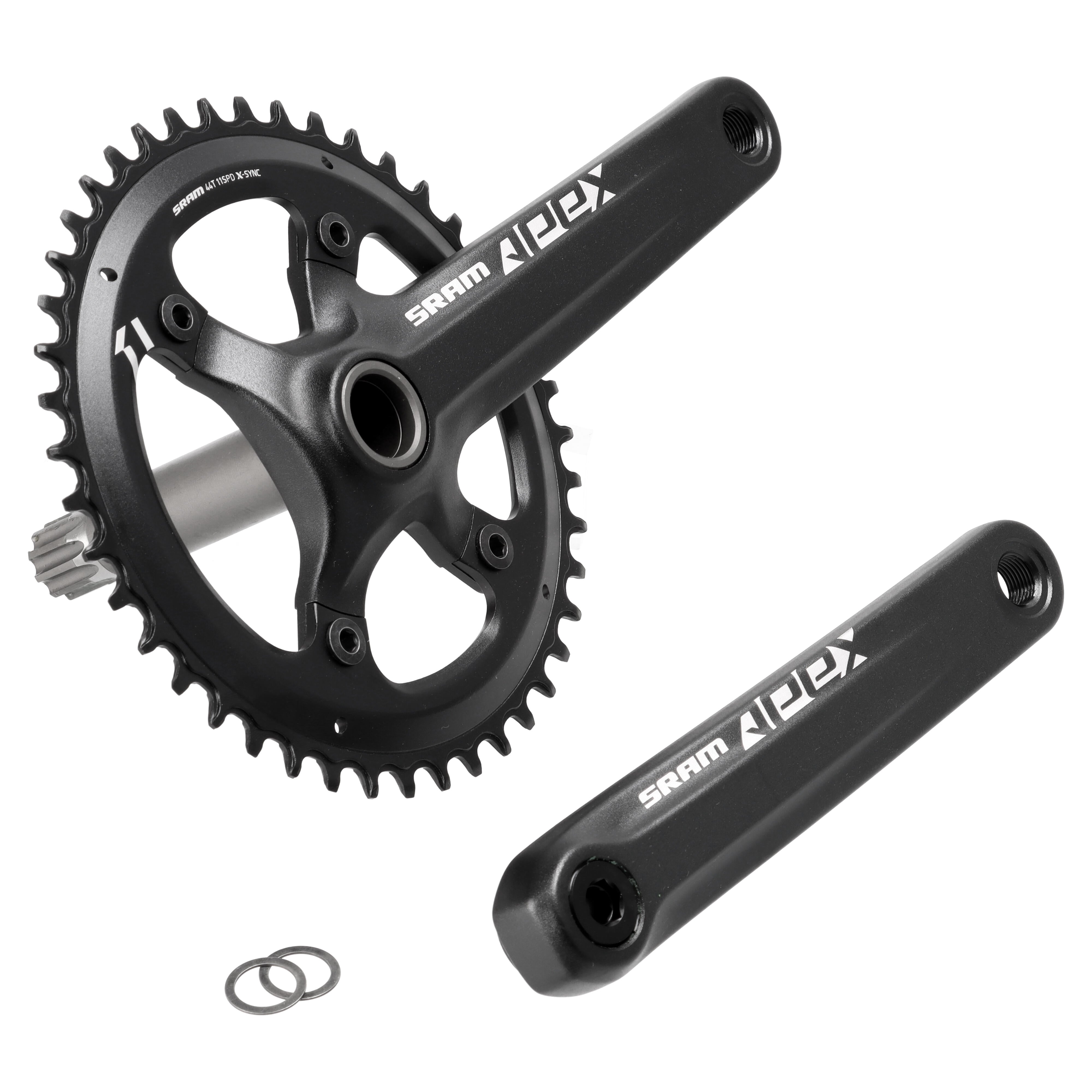 SRAM Apex 1 Kurbelgarnitur | 175 mm | 44 Zähne | GXP | 1x11-fach | Rennrad, Gravel