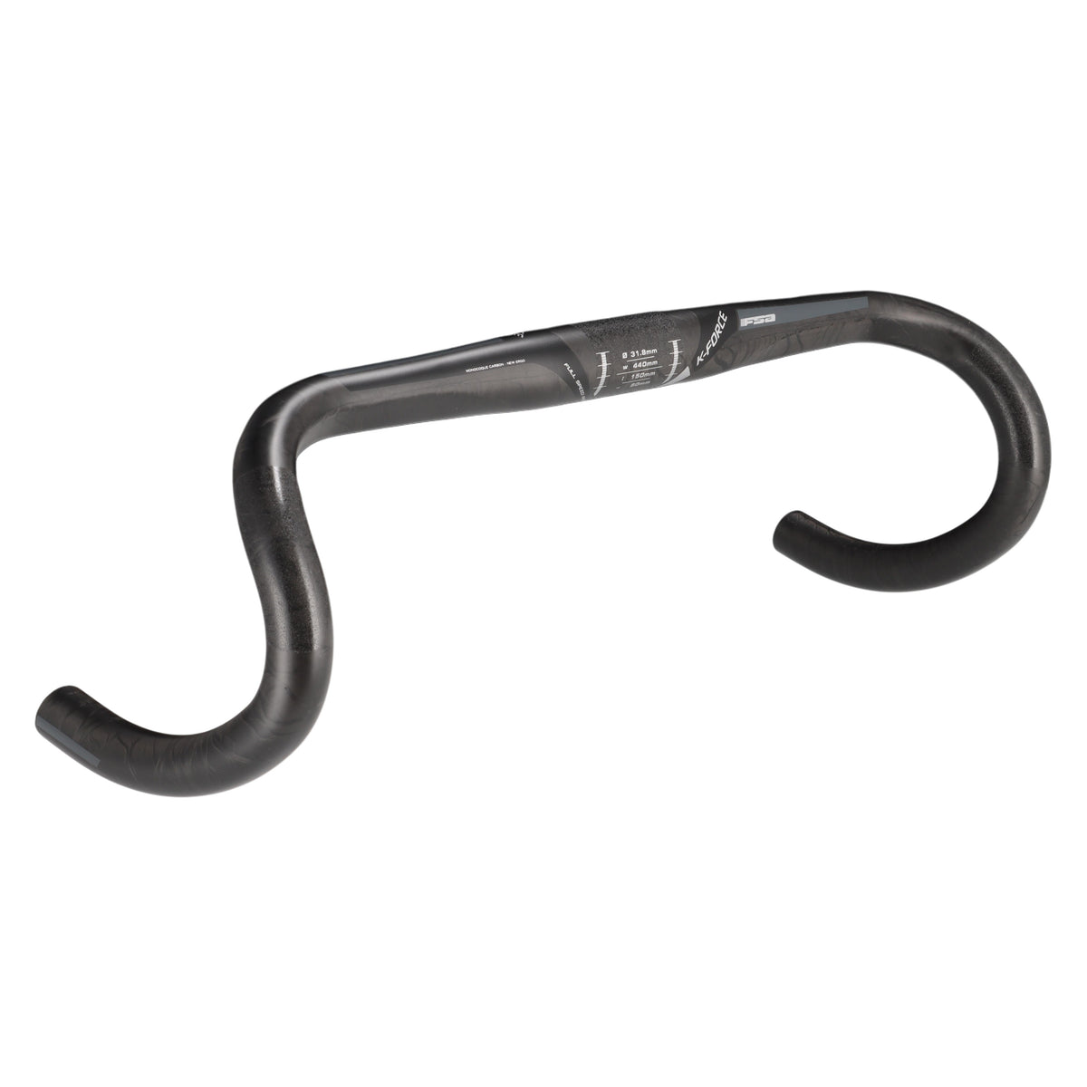 FSA K-Force Carbon Rennradlenker | 31,8 mm Klemmung | 440 mm Breite