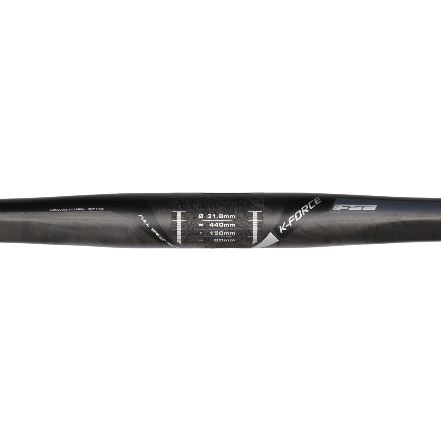 FSA K-Force Carbon Rennradlenker | 31,8 mm Klemmung | 440 mm Breite