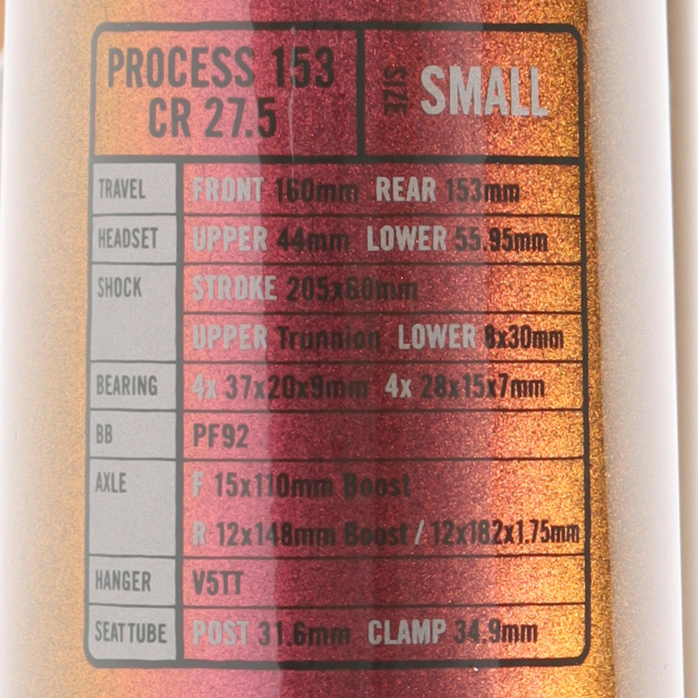 Cadru Kona Process 153 CR/DL 2020 | XL | 27.5" | Boost | Aluminiu