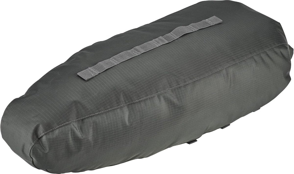 ACEPAC Saddle Drybag MKII Satteltasche 8 L | 17 x 45 cm | wasserdicht | Grau - RAAAD.de