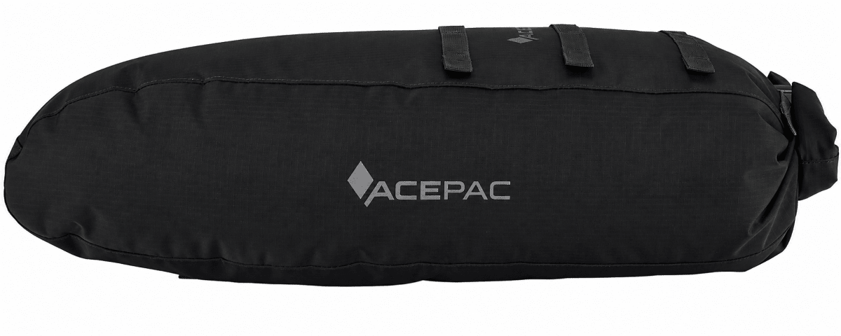 ACEPAC Saddle Drybag MKII Satteltasche 8 L | 17 x 45 cm | wasserdicht | Schwarz - RAAAD.de