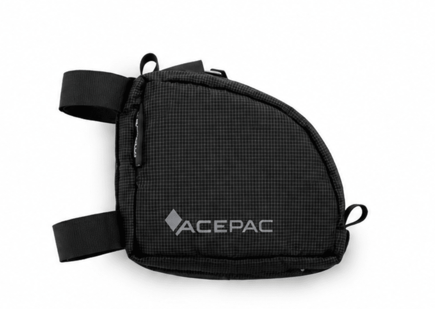 ACEPAC Tube Bag MKII Oberrohrtasche 0,7 L | 12 x 6 x 10 cm | wasserabweisend | Schwarz - RAAAD.de