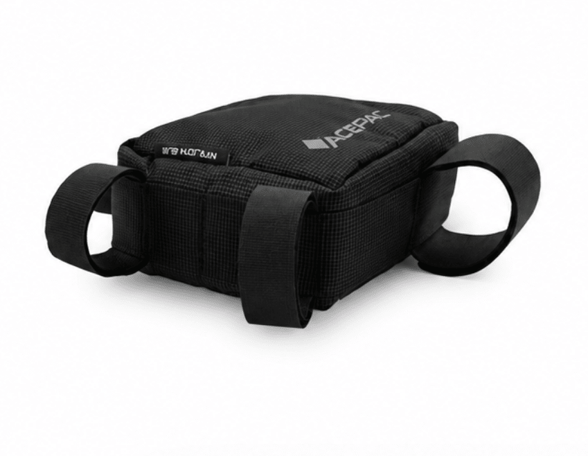 ACEPAC Tube Bag MKII Oberrohrtasche 0,7 L | 12 x 6 x 10 cm | wasserabweisend | Schwarz - RAAAD.de