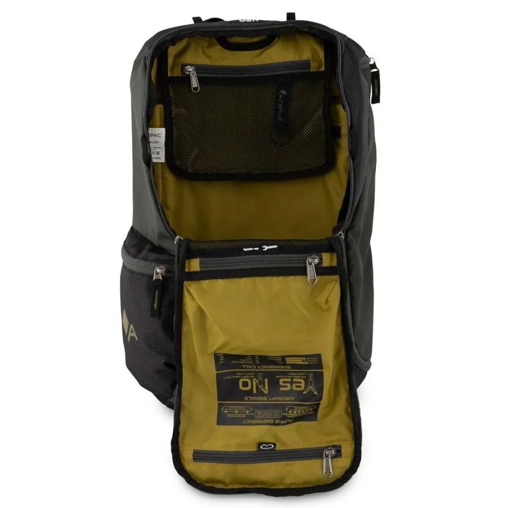 ACEPAC ZAM 15 EXP MKII Fahrradrucksack | 15 L | erweiterbar | Grau - RAAAD.de