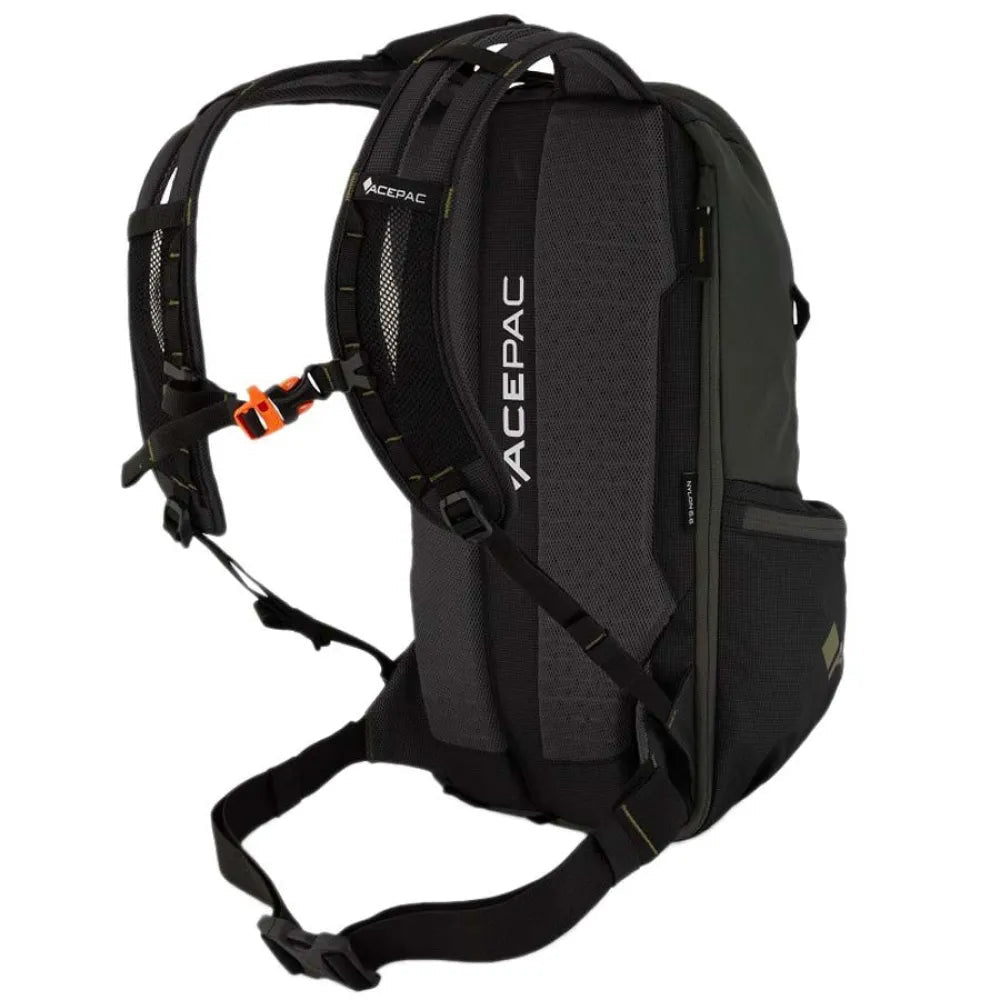 ACEPAC ZAM 15 EXP MKII Fahrradrucksack | 15 L | erweiterbar | Grau - RAAAD.de