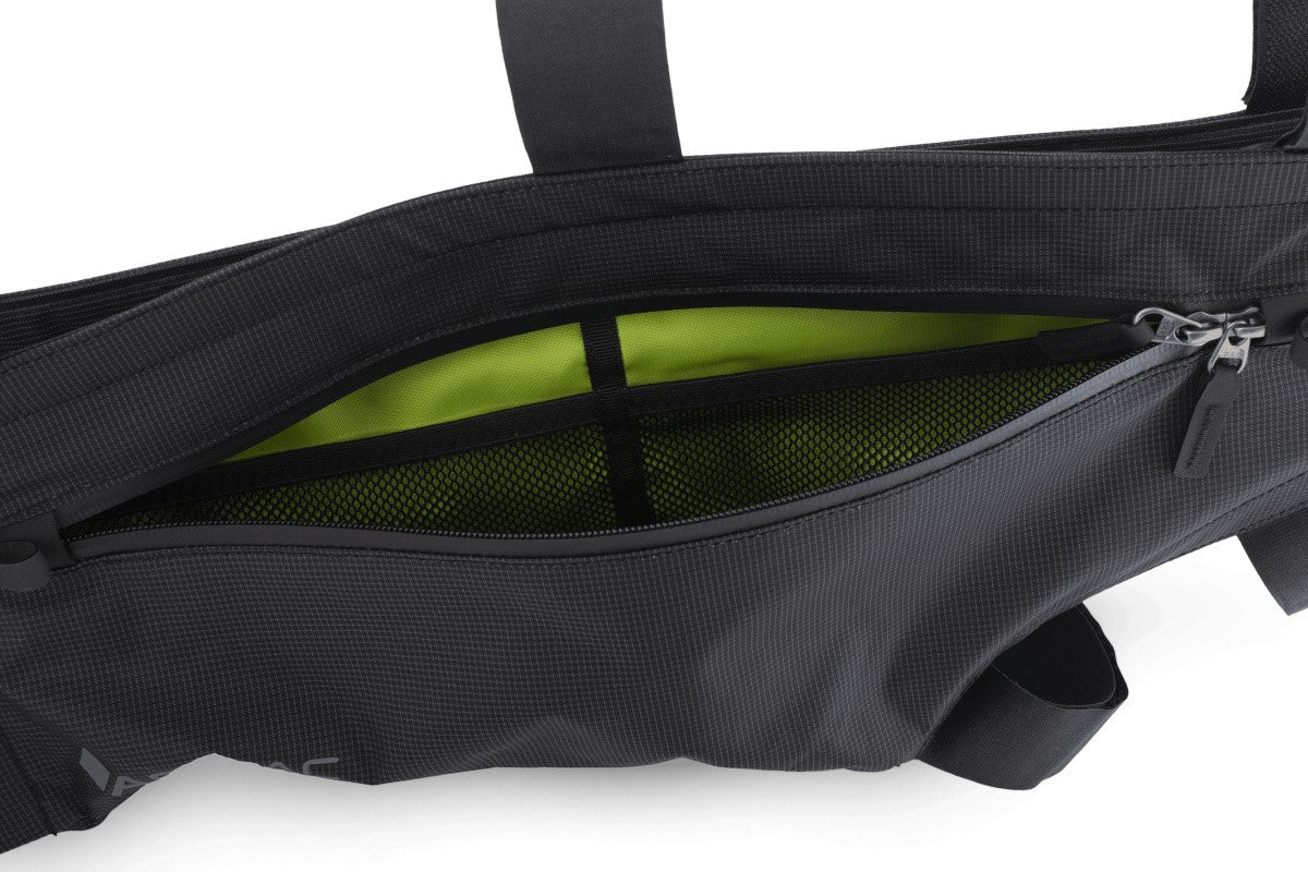 ACEPAC Zip Frame Bag M MKII Rahmentasche | 3,5 L | 40 x 6 x 14 cm | Schwarz - RAAAD.de