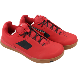 Pantofi de ciclism Crankbrothers Mallet Lace cu clips, roșii/negri, mărimea 37