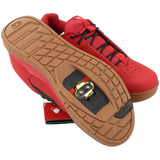 Crankbrothers Mallet Lace Fahrradschuhe Clip - In Rot/Schwarz Größe 39 - RAAAD.de