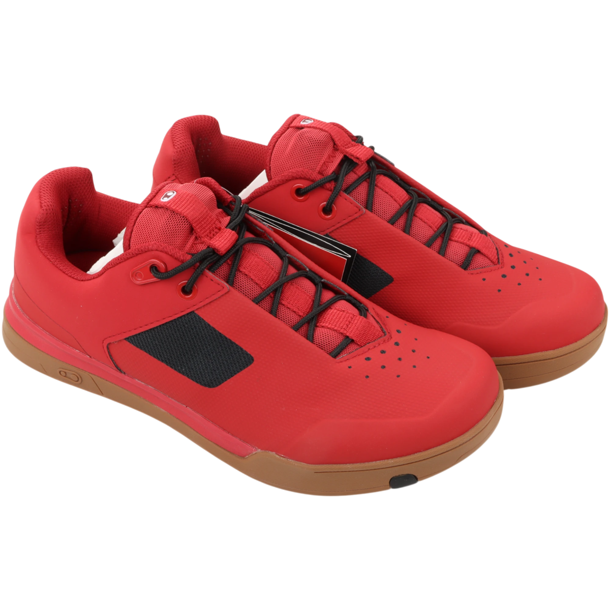 Crankbrothers Mallet Lace Fahrradschuhe Clip - In Rot/Schwarz Größe 42 - RAAAD.de