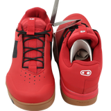 Crankbrothers Mallet Lace Fahrradschuhe Clip - In Rot/Schwarz Größe 42 - RAAAD.de