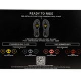 Crankbrothers Mallet Lace Fahrradschuhe Clip - In Rot/Schwarz Größe 44 - RAAAD.de