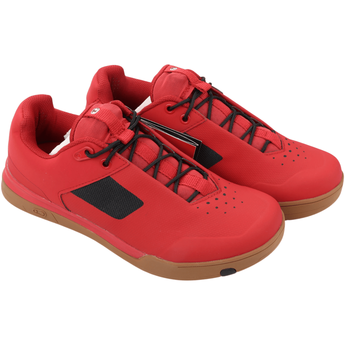 Crankbrothers Mallet Lace Fahrradschuhe Clip - In Rot/Schwarz Größe 46 - RAAAD.de