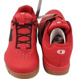 Crankbrothers Mallet Lace Fahrradschuhe Clip - In Rot/Schwarz Größe 46 - RAAAD.de