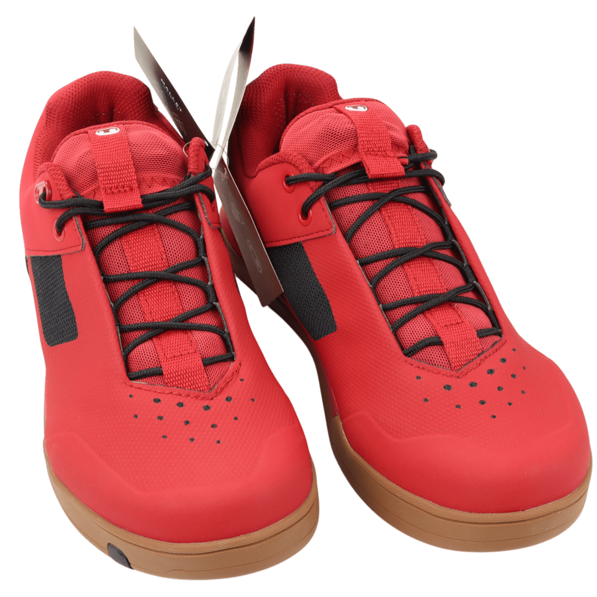 Crankbrothers Mallet Lace Fahrradschuhe Clip - In Rot/Schwarz Größe 46 - RAAAD.de