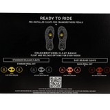 Crankbrothers Mallet Lace Fahrradschuhe Clip - In Rot/Schwarz Größe 46 - RAAAD.de