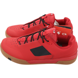 Crankbrothers Stamp Lace Fahrradschuhe Flatpedal Rot/Schwarz Größe 43 - RAAAD.de