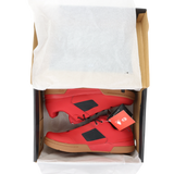 Crankbrothers Stamp Lace Fahrradschuhe Flatpedal Rot/Schwarz Größe 43 - RAAAD.de