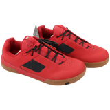 Crankbrothers Stamp Lace Fahrradschuhe Flatpedal Rot/Schwarz Größe 43 - RAAAD.de