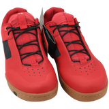 Crankbrothers Stamp Lace Fahrradschuhe Flatpedal Rot/Schwarz Größe 44 - RAAAD.de