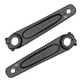 FSA Kurbelarme CK - 752 für Shimano EP800 E - Bike Motor 165 mm schwarz - RAAAD.de