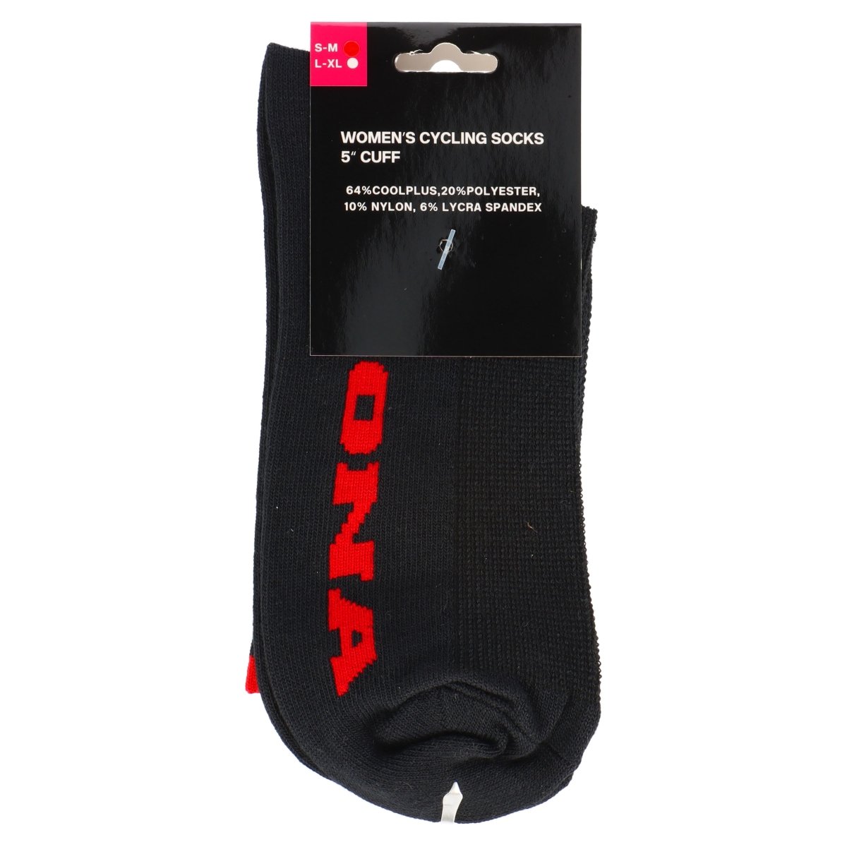 Kona Cycling Sock 5 Cuff | Socken Women | black | Größe S–M - RAAAD.de