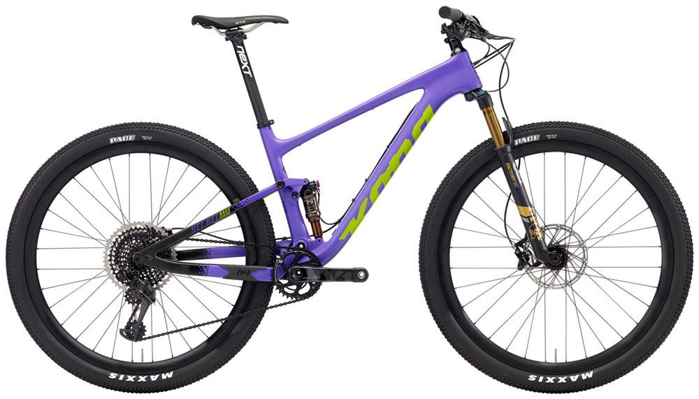 Kona Hei Hei Race Supreme Carbon Rahmen 29" | MTB XC Fully 100 mm | Lila | Modell 2018 | Größe S - RAAAD.de