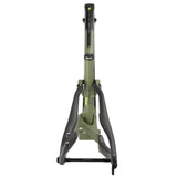 Kona Hei Hei Trail CR Carbon Rahmen 27,5" | MTB Trail Fully 140 mm | Olive | Modell 2018 | Größe XS - RAAAD.de