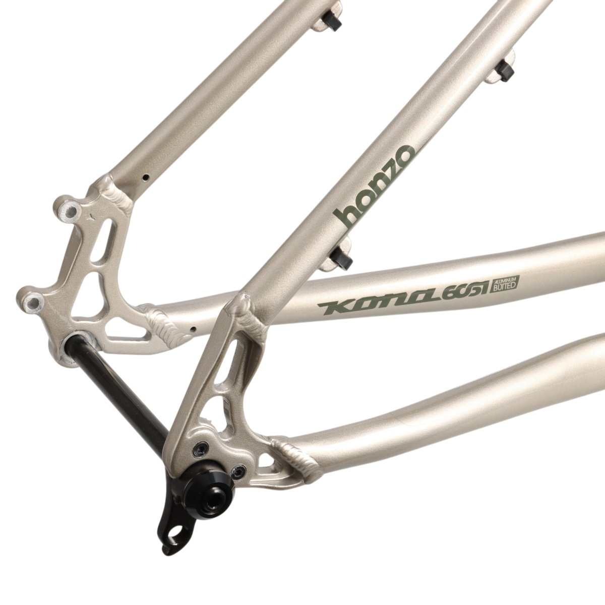 Kona Honzo Rahmen 29" | Modell 2022 | Alu | Rahmenset Trailbike Hardtail | Silber - RAAAD.de
