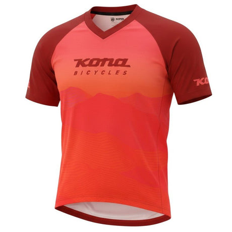 Kona Mountain | Jersey kurzarm Men | orange - rosa - rot - RAAAD.de