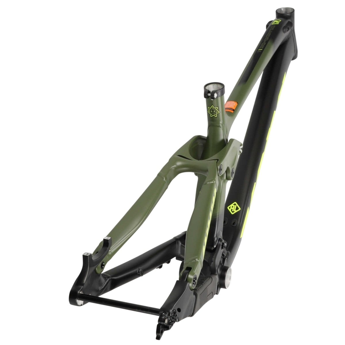 Kona Operator DL Rahmen 27,5" olive | MTB Downhill DH | Aluminium | Modell 2018 | Größe XL - RAAAD.de