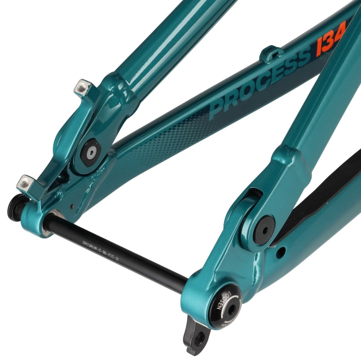 Kona Process 134 DL Rahmen 27,5" türkis | MTB Trail Fully 140 / 134 mm | Alu | Modell 2021 | Größe S - RAAAD.de