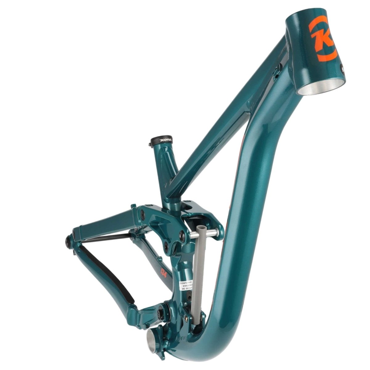 Kona Process 134 DL Rahmen 27,5" türkis | MTB Trail Fully 140 / 134 mm | Alu | Modell 2021 | Größe S - RAAAD.de