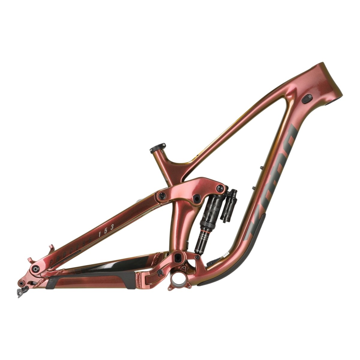 Kona Process 153 CR 27.5" Rust | Carbon Enduro Rahmenset | RockShox Super Deluxe Ultimate | Größe S - RAAAD.de