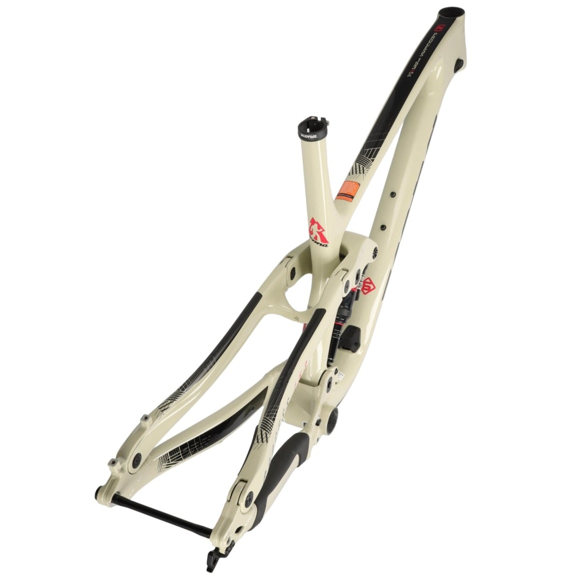 Kona Process 153 CR/DL Rahmen 29" Carbon | inkl. RockShox Dämpfer | Desert Tan | Modell 2019 | Größe XL - RAAAD.de