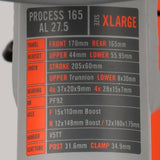 Kona Process 165 Rahmen 27,5" grau | MTB Enduro Fully 170 / 165 mm | Alu | Modell 2018 | Größe XL - RAAAD.de