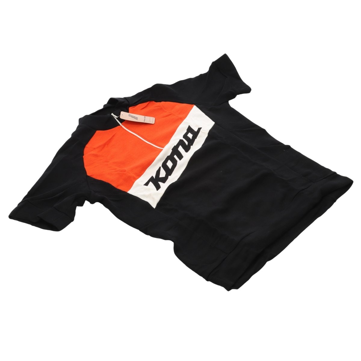 Kona Wool | Jersey kurzarm Men | schwarz - orange - weiß | Größe L - RAAAD.de