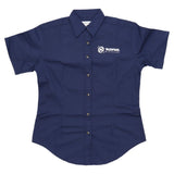 Kona Workshirt Short Sleeve | Shirt kurzarm Women | blau - RAAAD.de