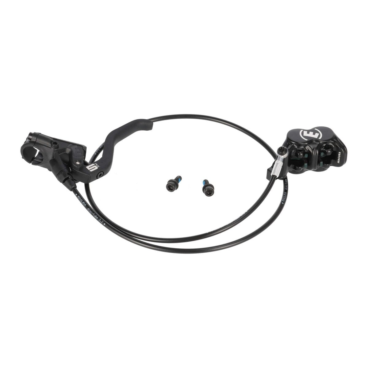 Magura MT5 Scheibenbremse Vorderrad | 4-Kolben | 900 mm Leitung | inkl. QM42 Adapter für 203 mm