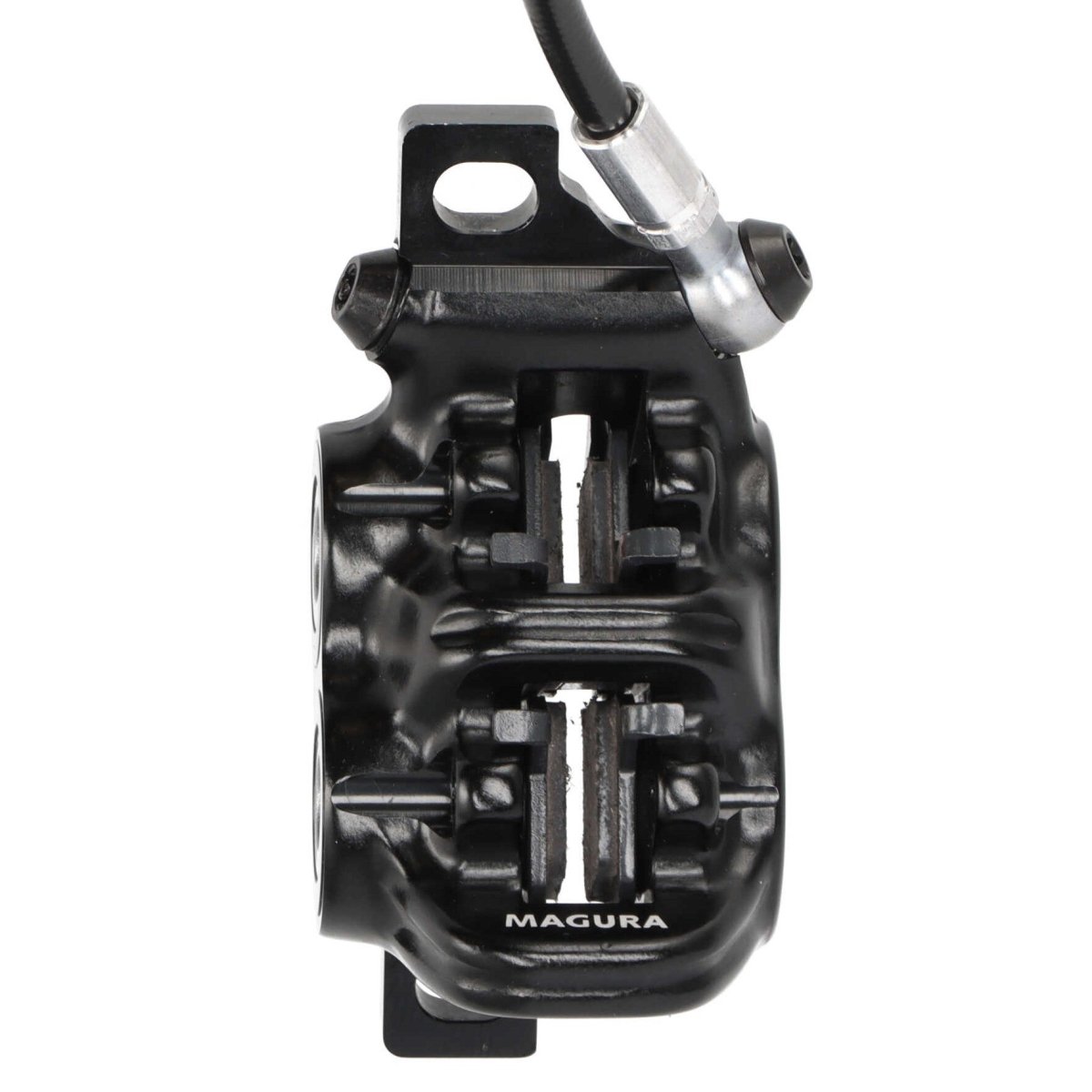 Magura MT5 Scheibenbremse Vorderrad | 4-Kolben | 900 mm Leitung | inkl. QM42 Adapter für 203 mm