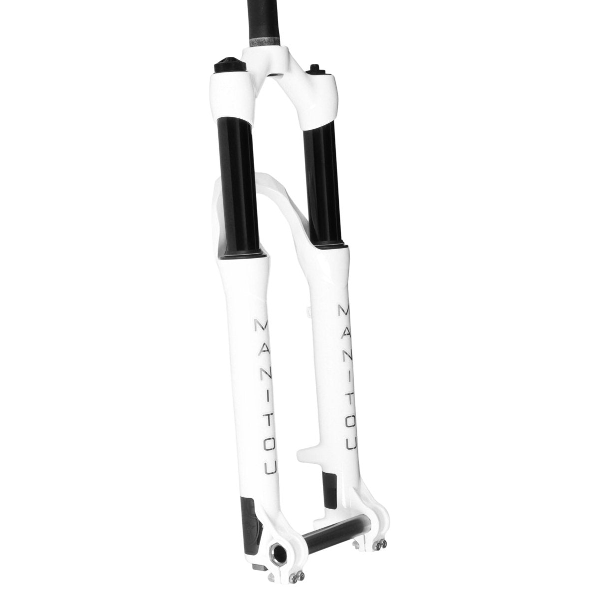 Manitou Circus Expert 100 mm Federgabel 26" | 20 mm TA | 1 1/8" weiß - RAAAD.de