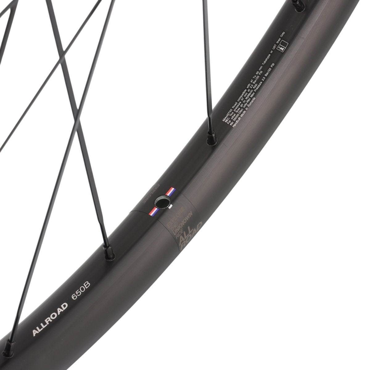 Mavic Allroad | Vorderrad 27,5" | Road / Gravel | UST Tubeless | Centerlock Disc | 12x100 mm - RAAAD.de