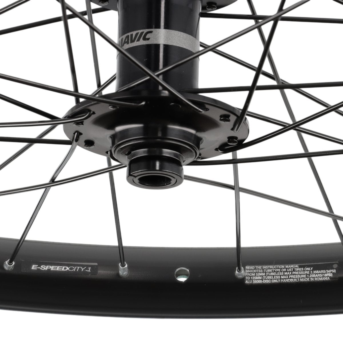 Mavic E - SpeedCity 1 Vorderrad 27.5" | 12x110 mm Steckachse | Centerlock Disc (B - Ware) - RAAAD.de