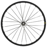Mavic Ksyrium Elite UST Laufradsatz 28" | Steckachse 12x100 / 12x142 mm | Centerlock | Shimano HG | schwarz matt (B - Ware) - RAAAD.de