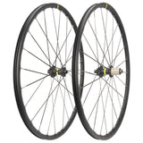 Mavic Ksyrium Elite UST Laufradsatz 28" | Steckachse 12x100 / 12x142 mm | Centerlock | Shimano HG | schwarz matt (B - Ware) - RAAAD.de