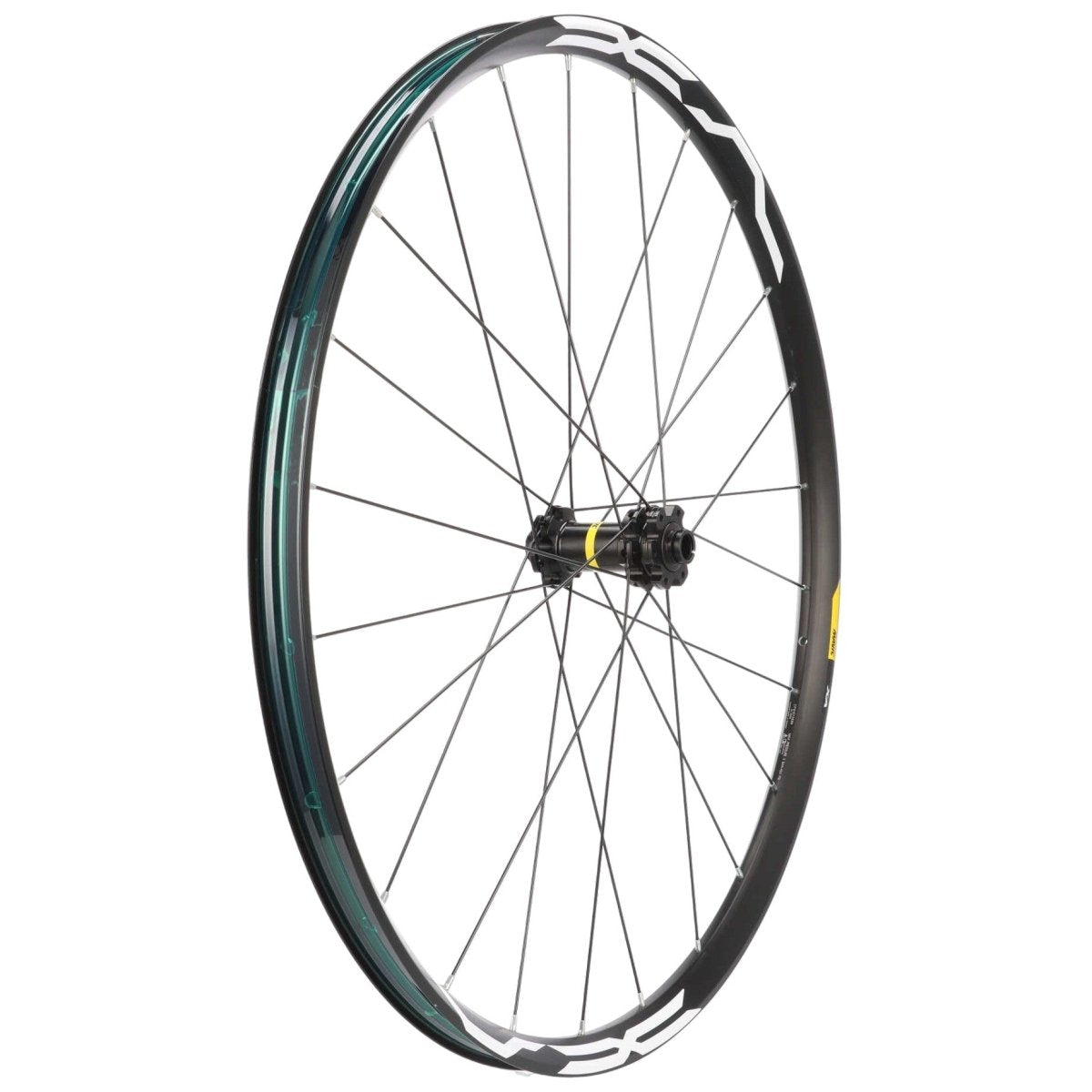 Mavic XA Vorderrad 29" | Boost 15x110 mm | 6 - Loch |Tubeless Ready | schwarz weiß (B - Ware) - RAAAD.de