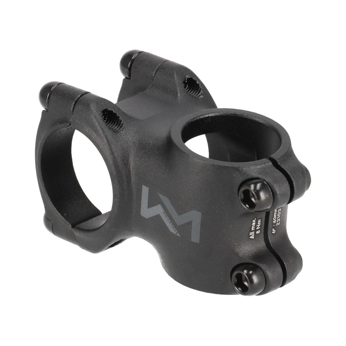 NEWMEN Vorbau 40 mm Evolution 318.4 Aluminium 6° schwarz - RAAAD.de