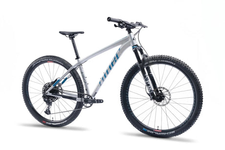 Niner AIR 9 Hardtail MTB 29" | SRAM 12 - fach | Fox Float 32 | silber/blau | Modell 2023 - RAAAD.de