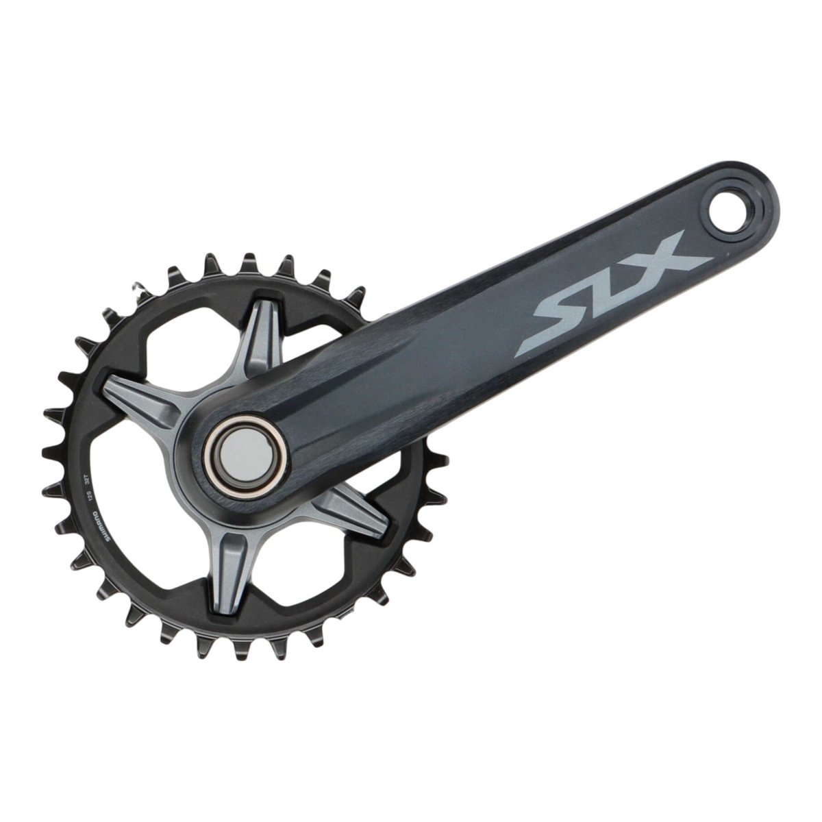 Nur rechter Kurbelarm mit Kettenblatt: Shimano SLX FC - M7100 - 1 Kurbel 170mm Kettenblatt 32 Zähne (1x12 - fach) - RAAAD.de