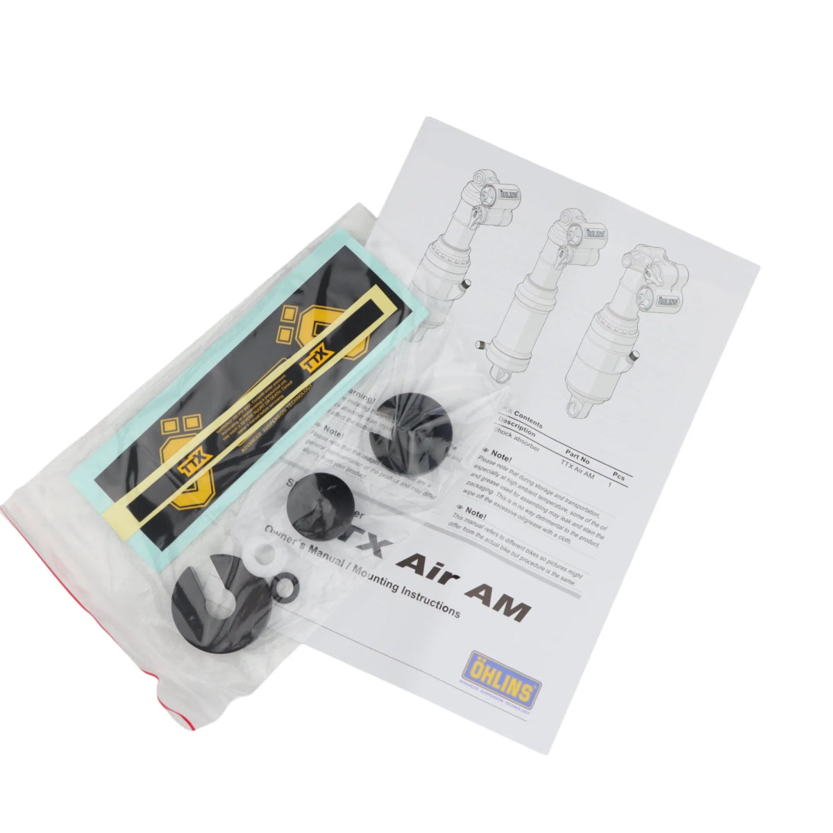 Öhlins Dämpfer TTX1 Air 230x65 mm Universal - RAAAD.de